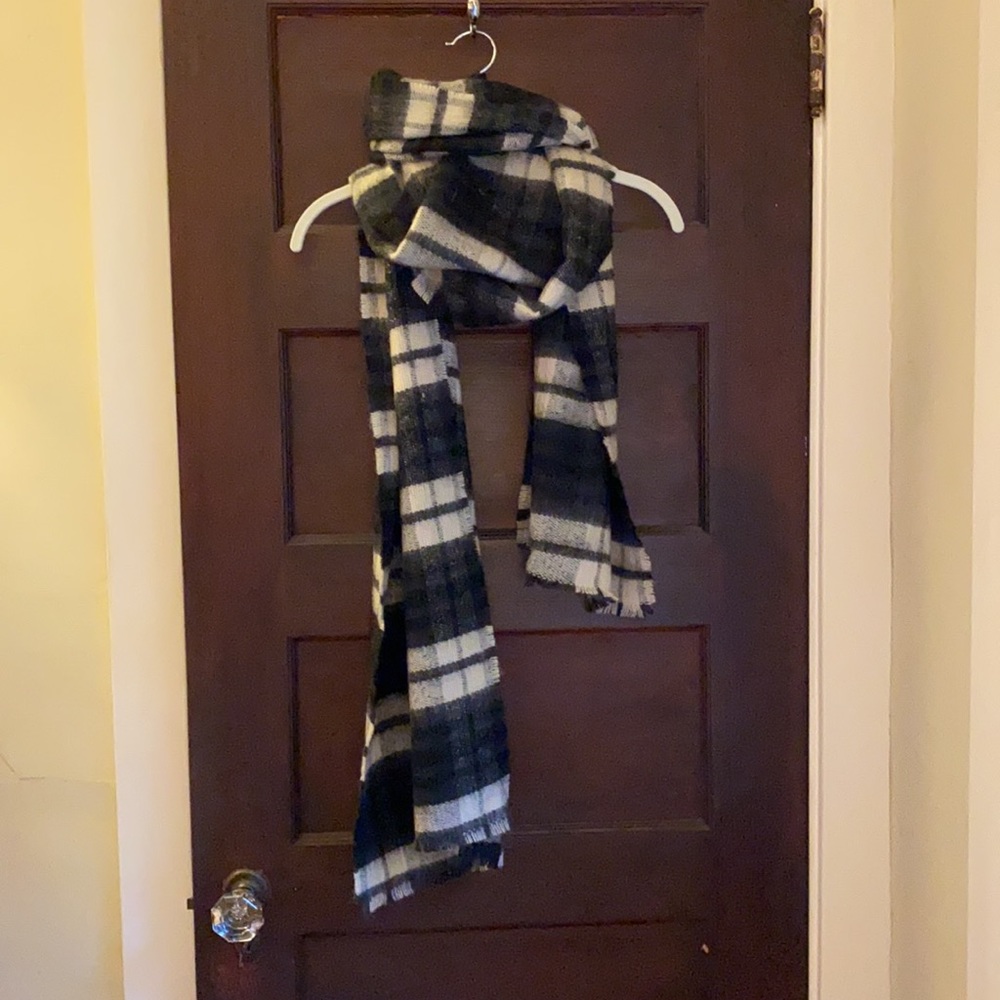 Topshop plaid blanket scarf